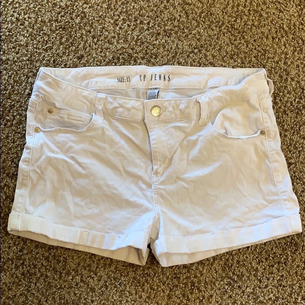3 For $25!! White Denim Shorts